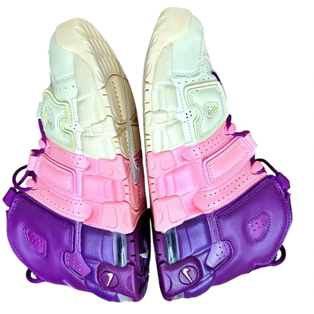 Nike Air More Uptempo GS Lucky Charms Sneakers Shoes SZ 7 Youth, 8.5 Women’s